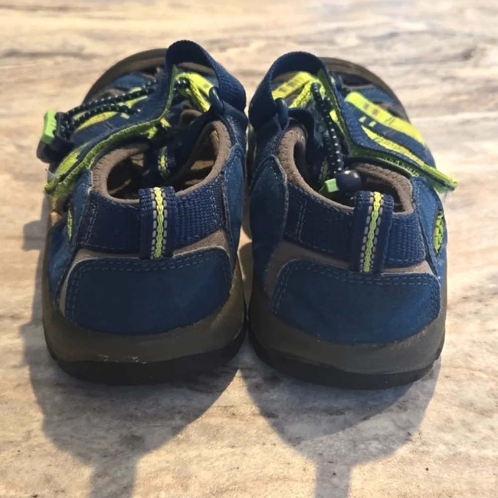 Kids Keen Outdoor Adventure‎ Sandals - Blue and Green